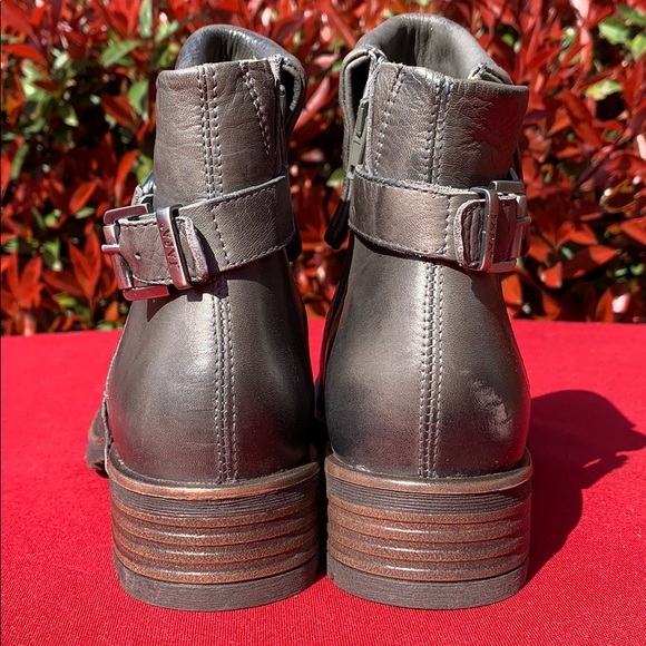 Jafa 492 Graphite Cuffed Ankle Boots Size 38 - Picture 6 of 10